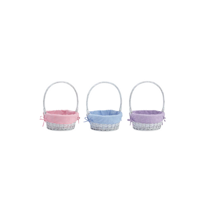 Burton and Burton Willow Basket with Gingham Liner