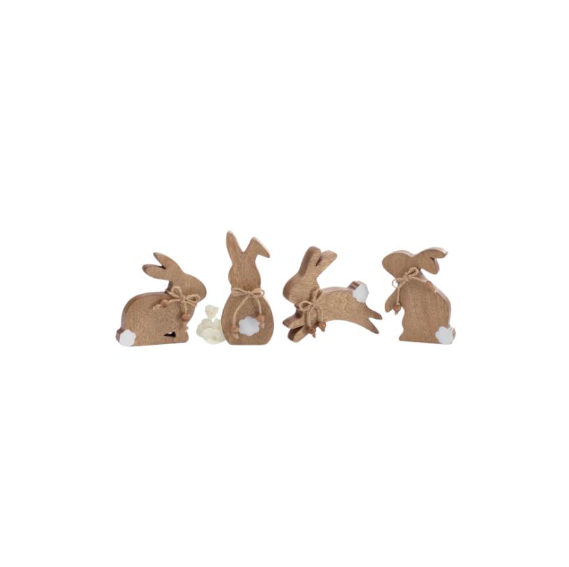 Burton and Burton Natural Wood Bunny Sitters