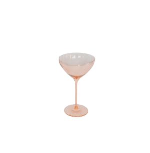 Blush Martini Glass