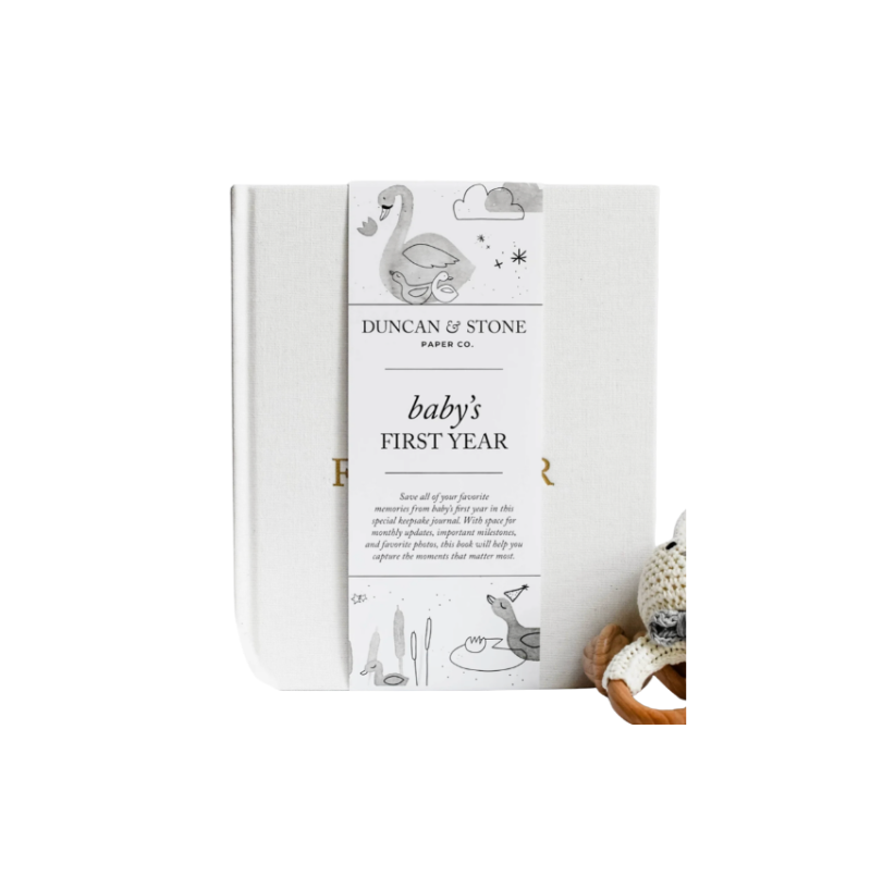 Baby's First Year Memory Book & Photo Album