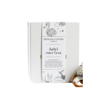 Baby's First Year Memory Book & Photo Album