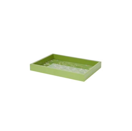 Addison Ross Green Small Chinoiserie Tray
