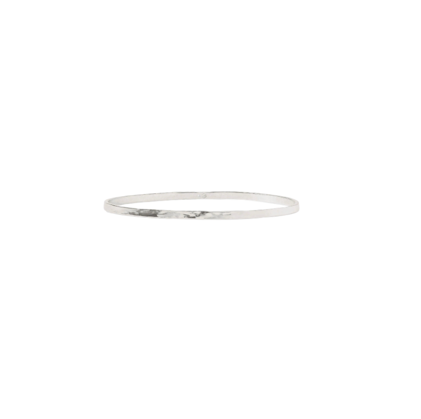 Julie Vos Silver Crescent Bangle
