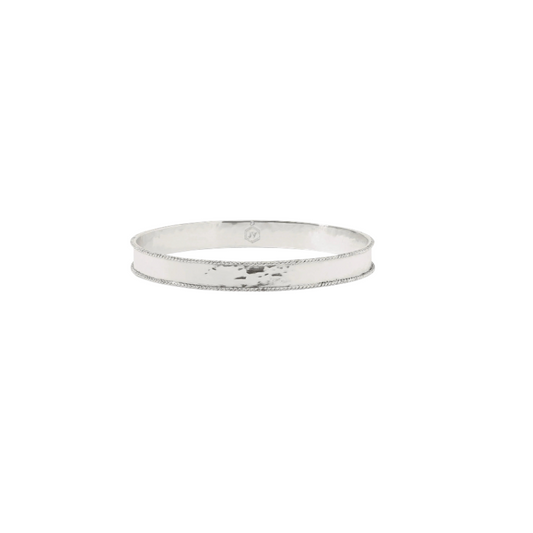Julie Vos Silver Savoy Bangle