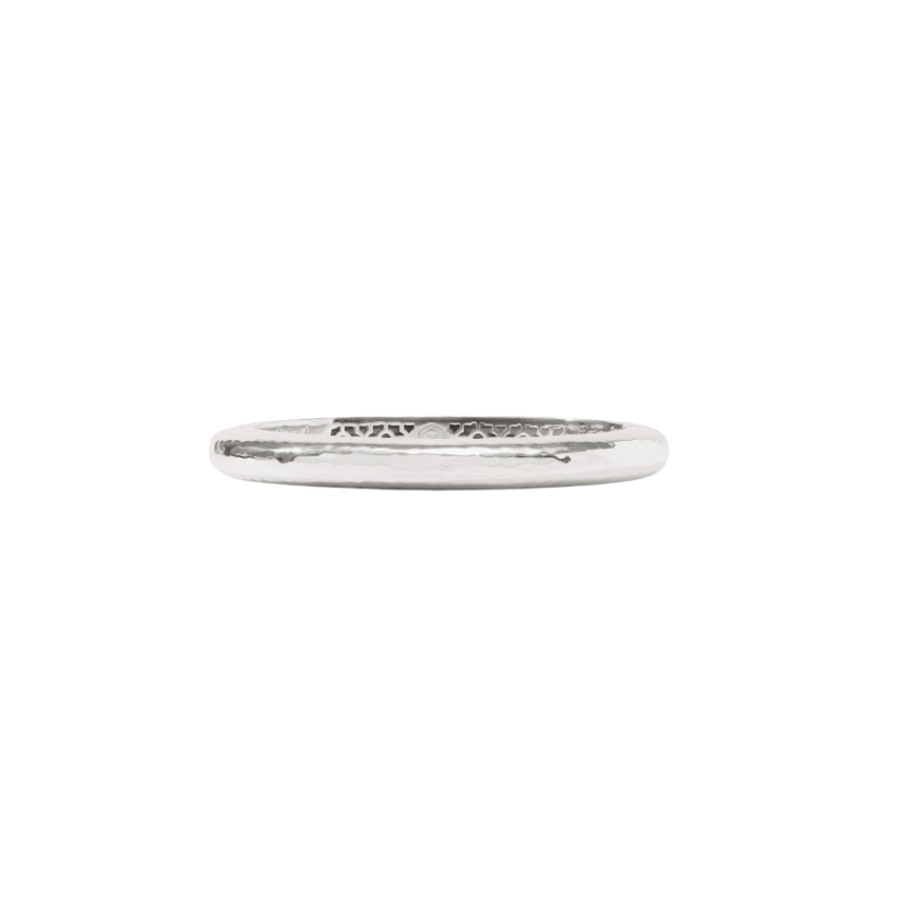 Julie Vos Silver Catalina Hinge Bangle