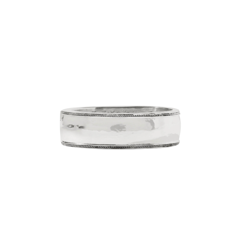 Julie Vos Silver Cannes Statement Hinge Bangle