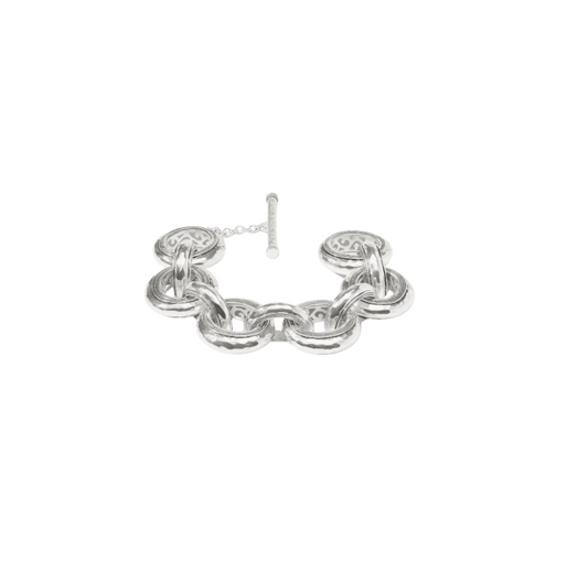 Julie Vos Silver Cannes Link Bracelet