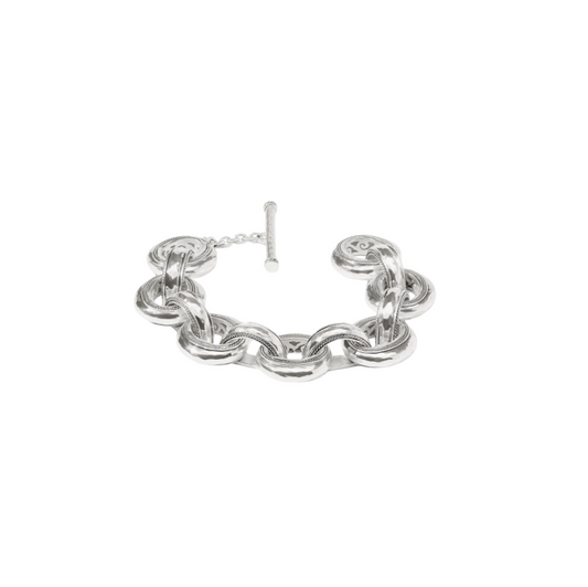 Julie Vos Silver Cannes Demi Link Bracelet - Regular