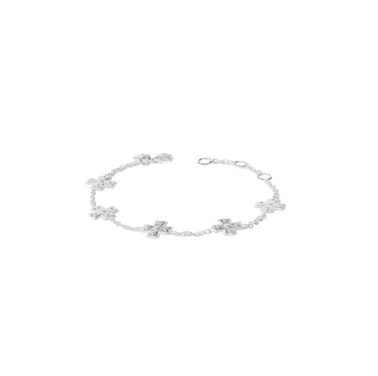 Julie Vos Silver Canterbury Delicate Bracelet