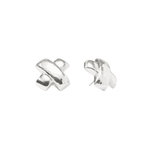 Julie Vos Silver Catalina X Earring