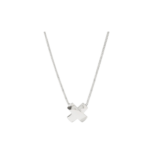 Julie Vos Silver Catalina X Delicate Necklace