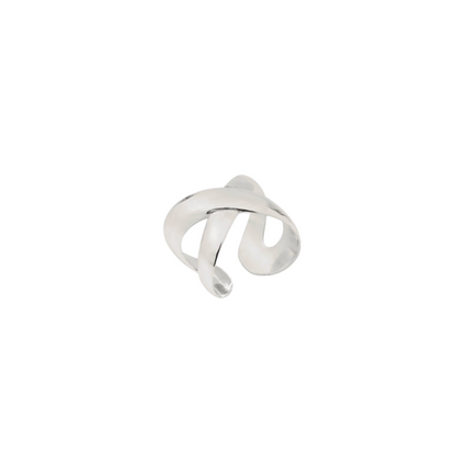 Julie Vos Silver Catalina X Ring