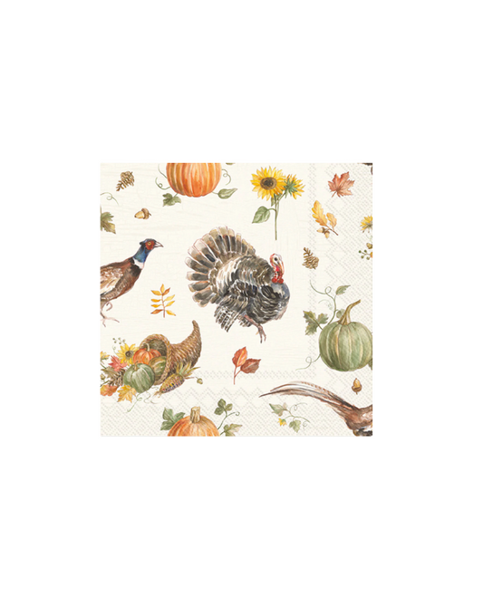 Happy Harvest Cocktail Napkin