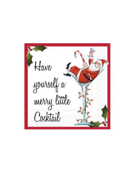 Merry Cocktail Cocktail Napkin