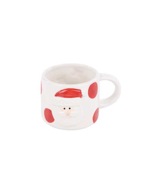 Santa Dots Mug