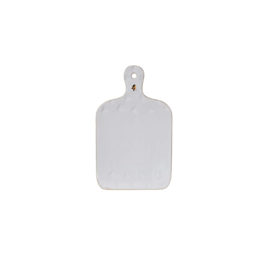 Debossed Stoneware Cheese/Cutting Board