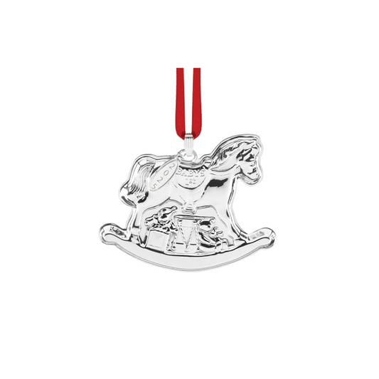 Reed & Barton 2025 Baby's 1st Rocking Horse Ornament