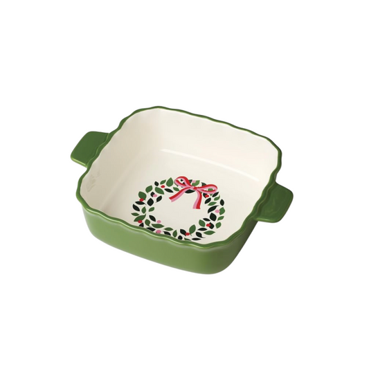 Kate Spade Square Evergreen Scallop Baking Dish