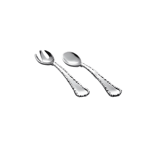 Beatriz Ball Organic Pearl Large Salad Servers