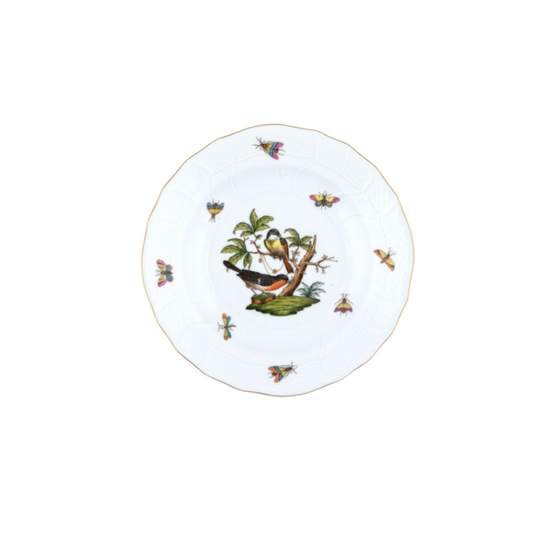 Herend Rothschild Bird Dessert Plate - Motif #2
