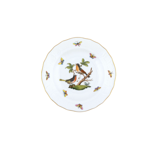 Herend Rothschild Bird Dinner Plate - Motif #8