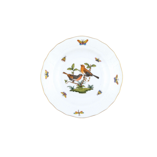Herend Rothschild Bird Dinner Plate - Motif #9