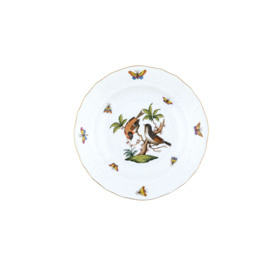 Herend Rothschild Bird Dinner Plate - Motif #12