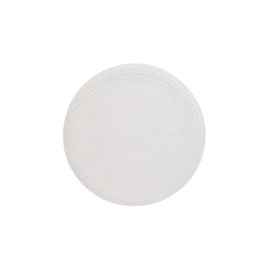 Pearls Antique White/White Round Mat