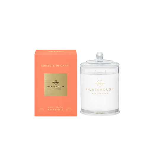 Glasshouse Fragrances Sunsets in Capri 13.4 oz Candle