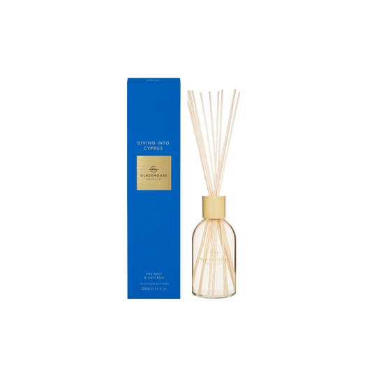 Glasshouse Fragrances Diving into Cyprus Diffuser