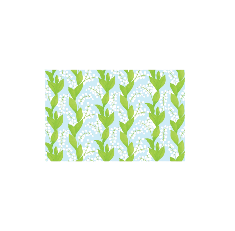 Lucy Grymes Lily of the Valley Paper Placemats