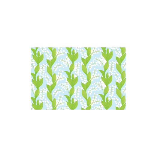 Lucy Grymes Lily of the Valley Paper Placemats