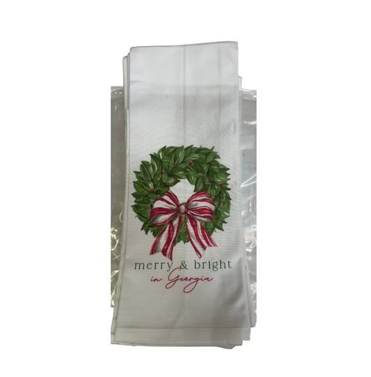 Merry & Bright in Georgia Kitchen Towel