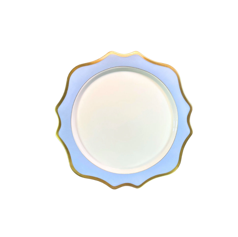 Anna Weatherly Palette Sky Blue Charger