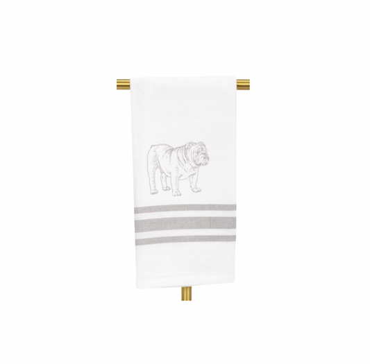 Bulldog Hand Towel