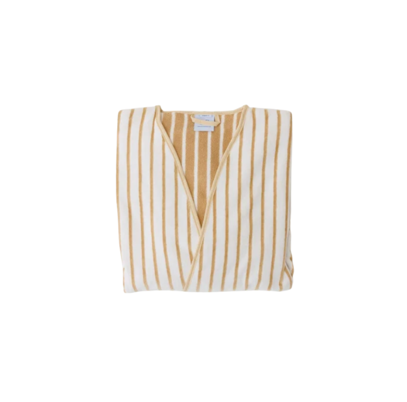 Weezie Sand Parker Short Patterned Plush Robe