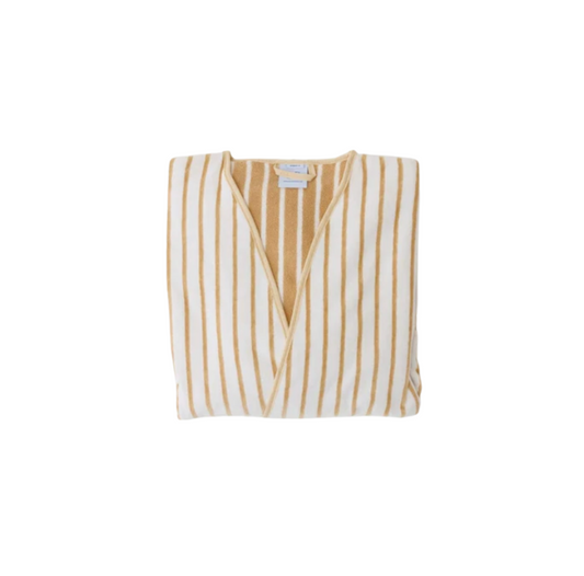 Weezie Sand Parker Short Patterned Plush Robe