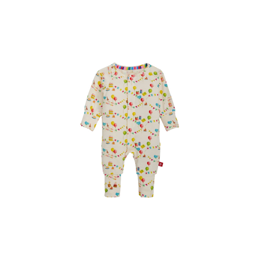 Magnetic Me Birthday Babe Coverall 9-12M