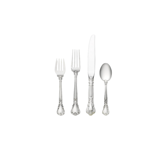 Gorham Chantilly 4 piece Flatware Place Setting