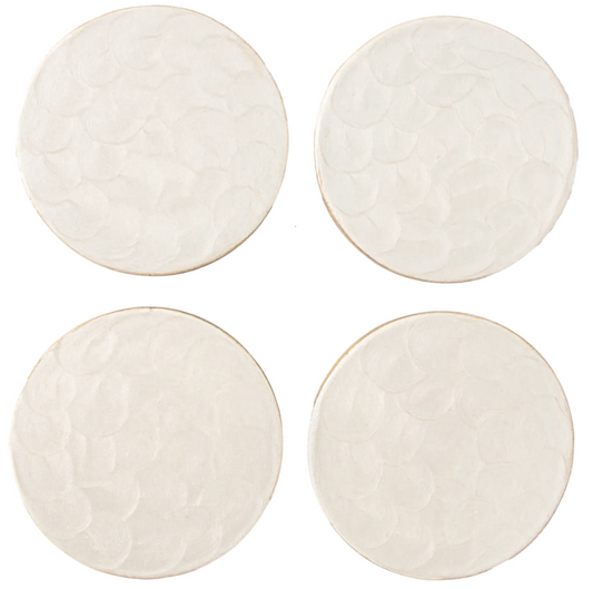 Mother of Pearl Coaster Set