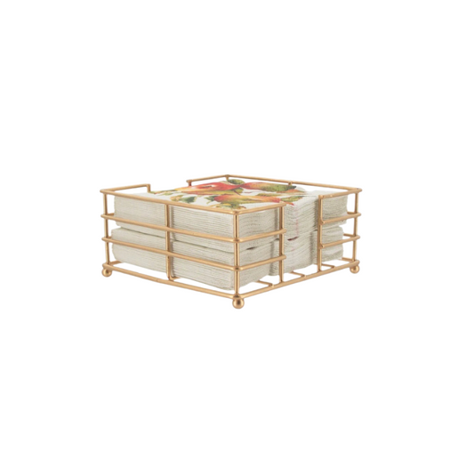 Gold Metro Cocktail Napkin Holder