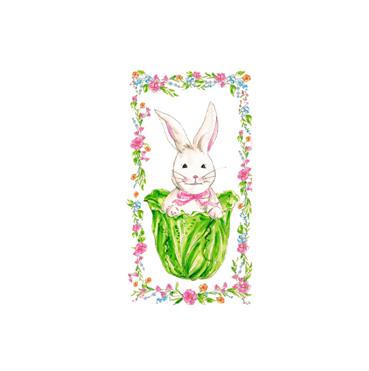 Floral Garden Party Guest Towel