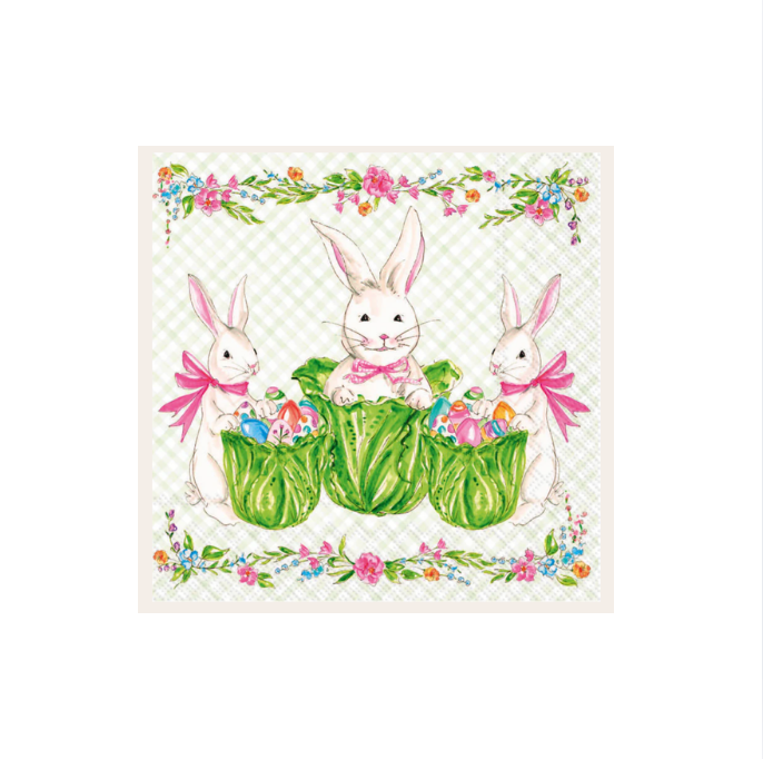 Floral Garden Party Cocktail Napkin