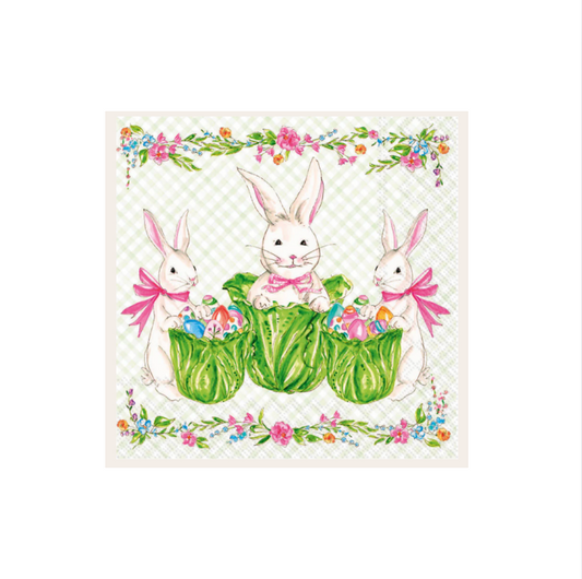 Floral Garden Party Cocktail Napkin