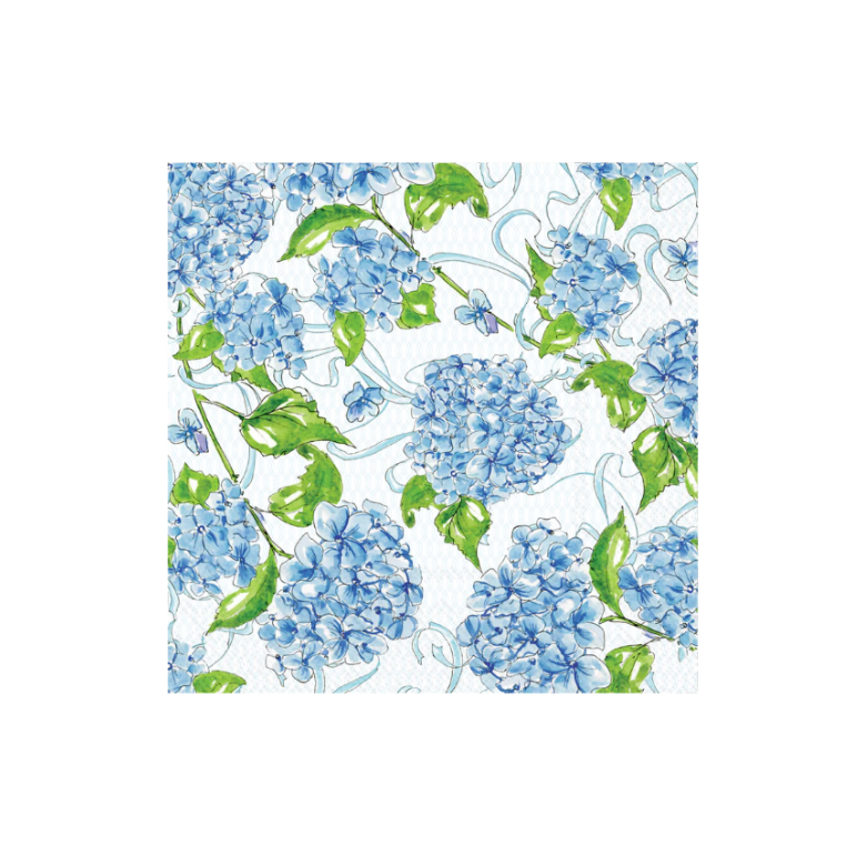 Hydrangea Allover Luncheon Napkin