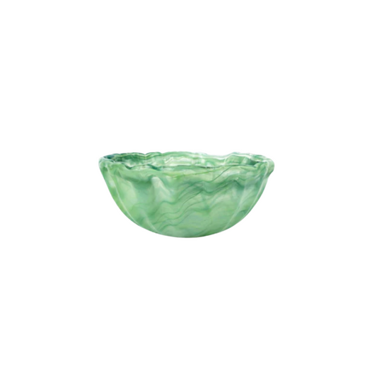 Vietri Onda Glass Green Small Bowl