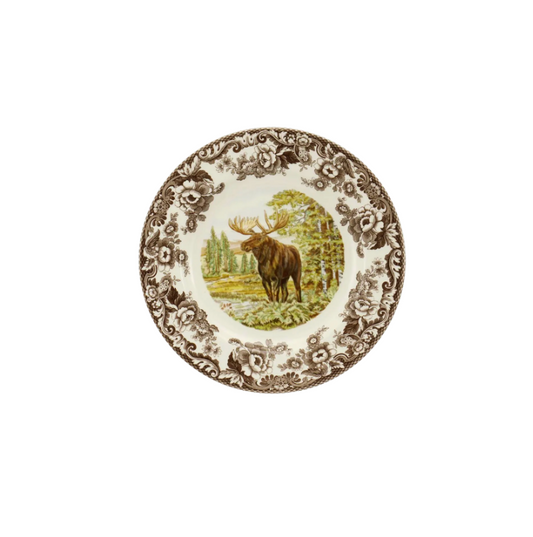 Spode Woodland Moose Dinner Plate