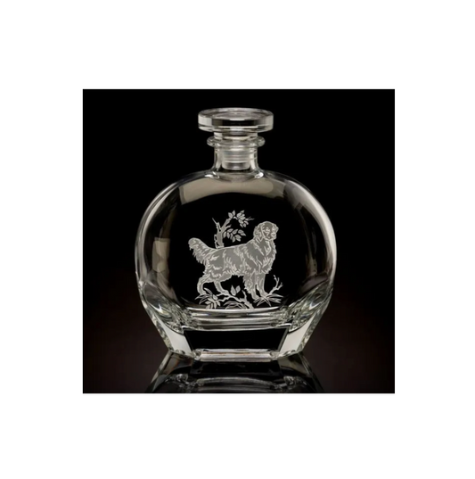 Julie Wear Golden Retriever Decanter