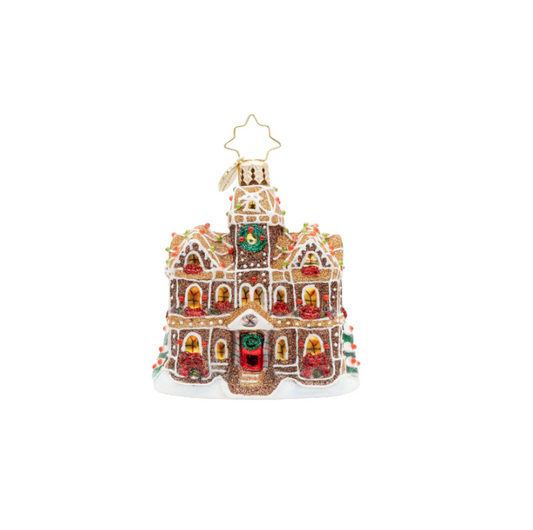 Christopher Radko Gingerbread Manor Gem