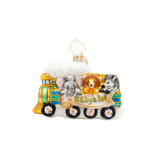 Christopher Radko Tiny Travelers Gem